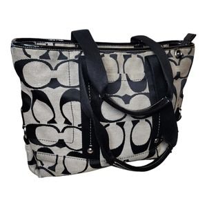 Coach Kyra Signature Tote Purse Shoulder Bag Handbag A1281-F18855